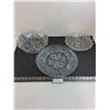 Image 1 : (3) Glass Platters/Bowls