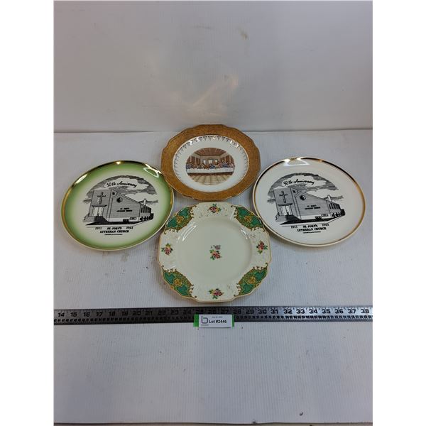 (4) Vintage Serving Platters