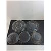 Image 2 : (4) Glass Serving Platters/Bowl