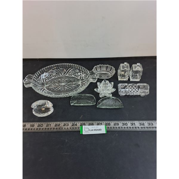 Glass Serving Containers/Table Decor