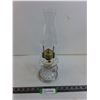 Image 1 : Vintage Glass Oil Lamp