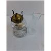 Image 2 : Vintage Glass Oil Lamp