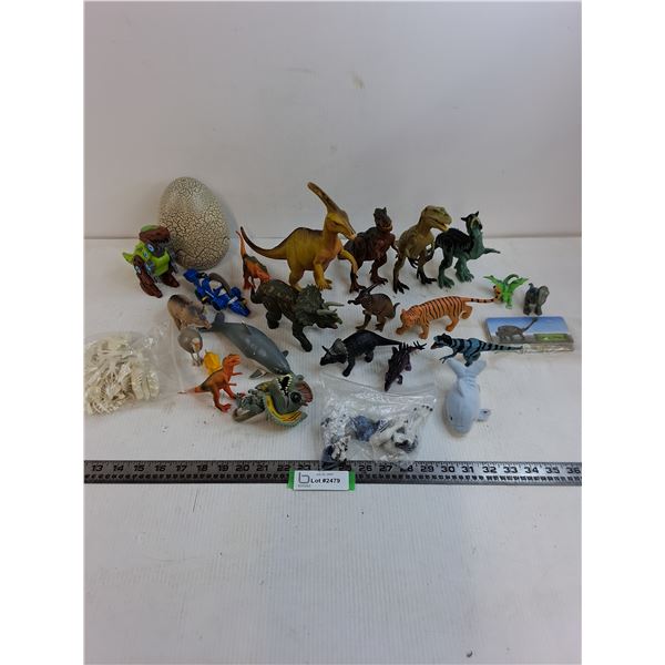 Assorted Toys - Mostly Dinosaurs