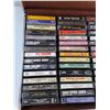 Image 3 : Cassette Case, (45) Cassettes- Neil Diamond, Michael Jackson, Elton John, Misc