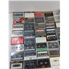 Image 3 : (52) Cassette Tapes, Plastic Bucket, Cassette Cases, Misc