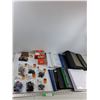 Image 1 : Assorted -- (6) Binder Clips, Binders, Whiteout, Misc