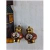 Image 5 : Salt & Pepper Shaker, Brass Pedestal Bowl, Wood Hanging Decoration