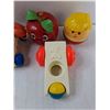 Image 4 : (2) Fisher-Price Telephones, Fisher-Price Pocket Camera, Click 'N' Clatter Car, Misc