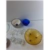 Image 4 : (4) Candle Holders, Pyrex Dish, Ceramic Bowl, Misc