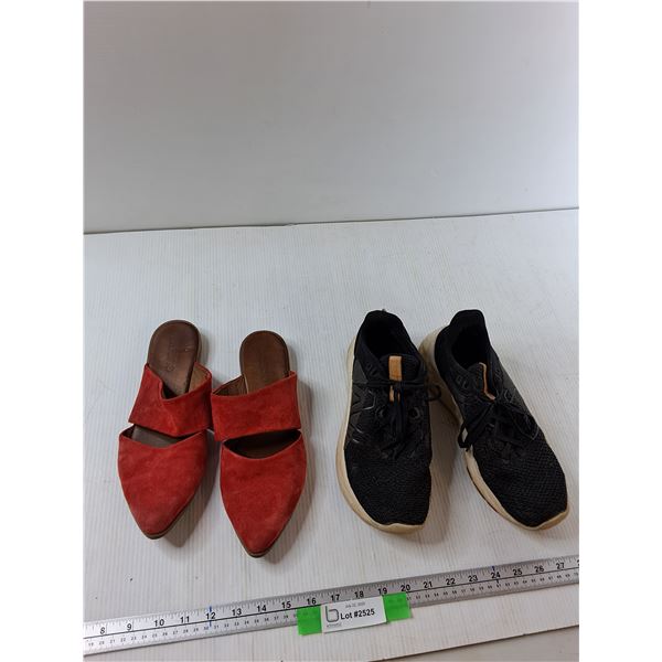 (2) Shoes - Runners - Size 9, Loafers Size 10 1/2
