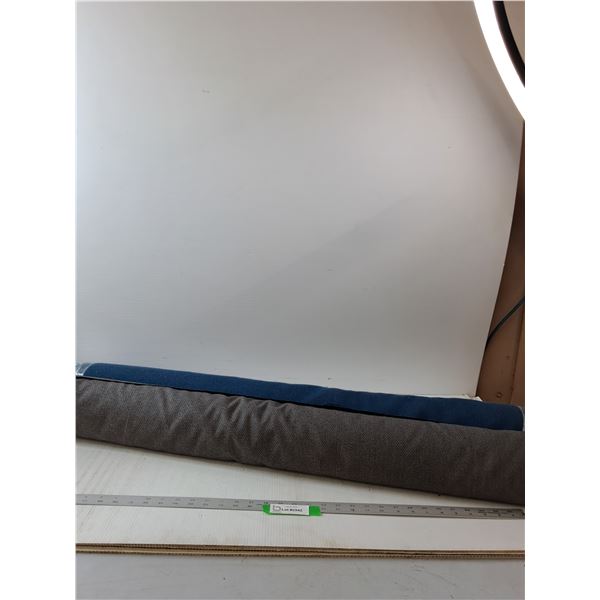 *(2) Rolls Of Fabric- Dark Blue And Black- 61"- CANNOT SHIP