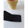 Image 6 : Painted Yellow Flower Pot & Black Wallet