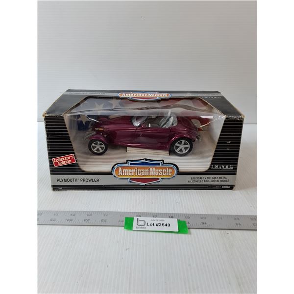 American Muscle Plymouth Prowler Car- NIB- 13" x 5.5" x 6"