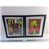 Image 1 : (2) Framed Modern Art Prints 15" x 12"
