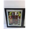 Image 2 : (2) Framed Modern Art Prints 15" x 12"