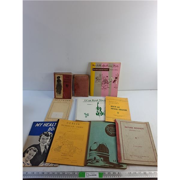 Various Books - The Inner Shrine, Health & Physical Education and Nature Science