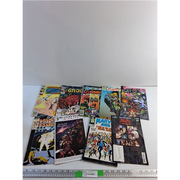 Various Comics - Marvel Age, Marvel Fanfare and Groo the Wanderer