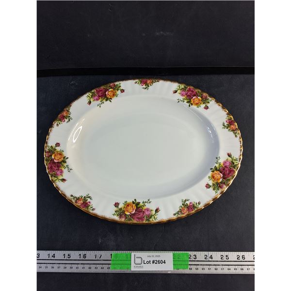 Royal Albert Old Country Roses Bone China 14" x 11" Serving Platter
