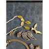 Image 2 : Various Jewelry - Necklace, Bracelet, Tie Pins and Earrings