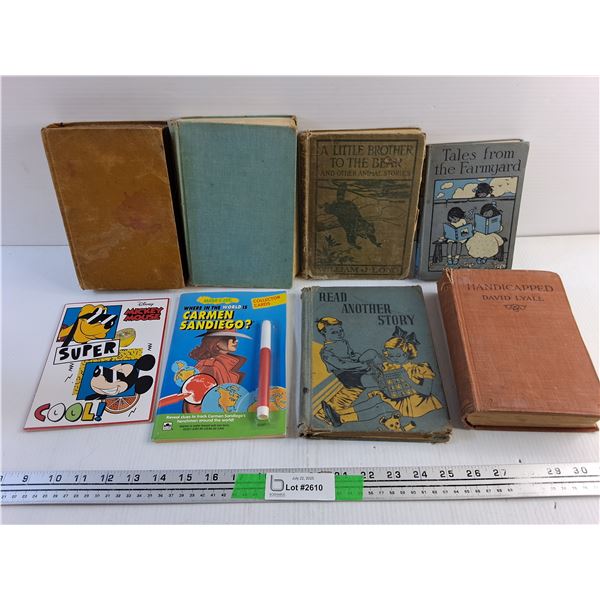 Various Books - Read Another Story, Tales from the Farmyard and Disney Mickey Mouse