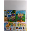 Image 4 : Various Frame Tray Puzzles - Barney & Baby Shop, Timothys Closet and The Sesame Street