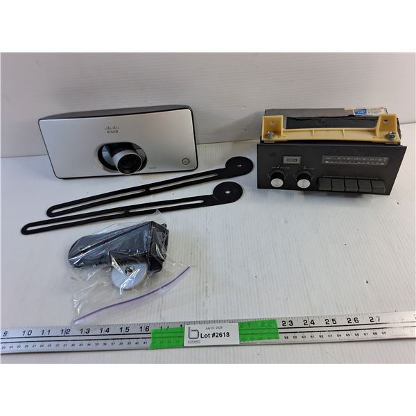 Cisco Camera and Delco GM Radio - As Is