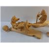 Image 3 : Carved Wood Pull String Toys and Indigenous Figures