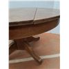 Image 2 : * Solid Oak Dining Table - 45" Diameter x 25" Tall - CANNOT SHIP