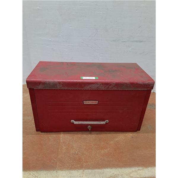 * Craftsman Top Tool Chest - 26.5" Long x 12.25" Width, 14" Tall - Has Keys - CANNOT SHIP