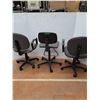 Image 4 : * (3) Office Rolling Chairs - CANNOT SHIP