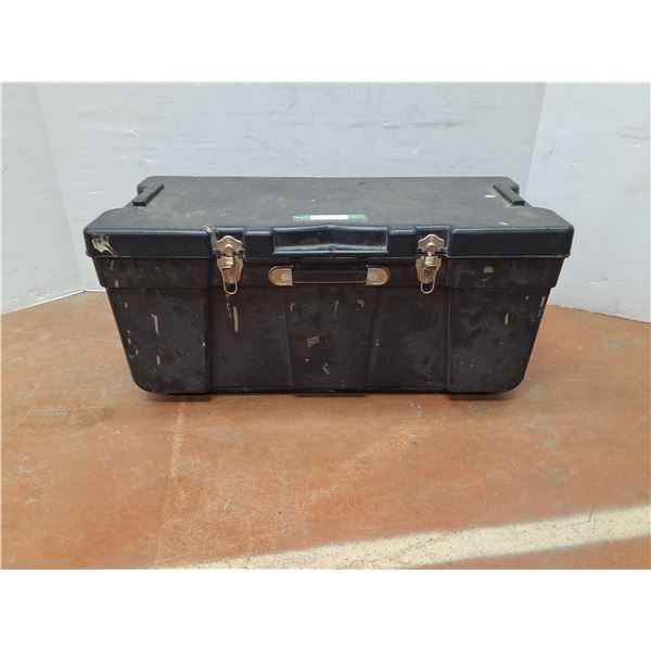 ** Hard Plastic Tool Storage Tote - 32" x 15.5" x 15" - CANNOT SHIP