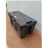 Image 4 : ** Hard Plastic Tool Storage Tote - 32" x 15.5" x 15" - CANNOT SHIP