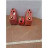 Image 1 : ** (3) Fuel Jerry Cans - (2) Five Gallon & (1) One Gallon  -  PICK UP