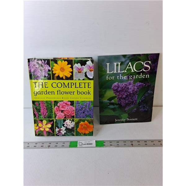(2) Gardening Books- Lilacs & Complete Flowers