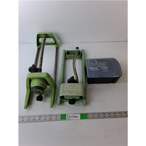 Tomcat Rodent Trap & (2) Melnor Sprinklers