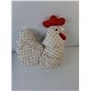 Image 3 : (2) Rolls of Fabric & Sewn Rooster