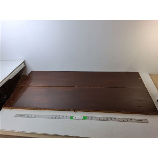 (2) Wooden Tableleaves- 45" x 10.5" x .75", Cannot Ship