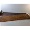 Image 3 : (2) Wooden Tableleaves- 45" x 10.5" x .75", Cannot Ship