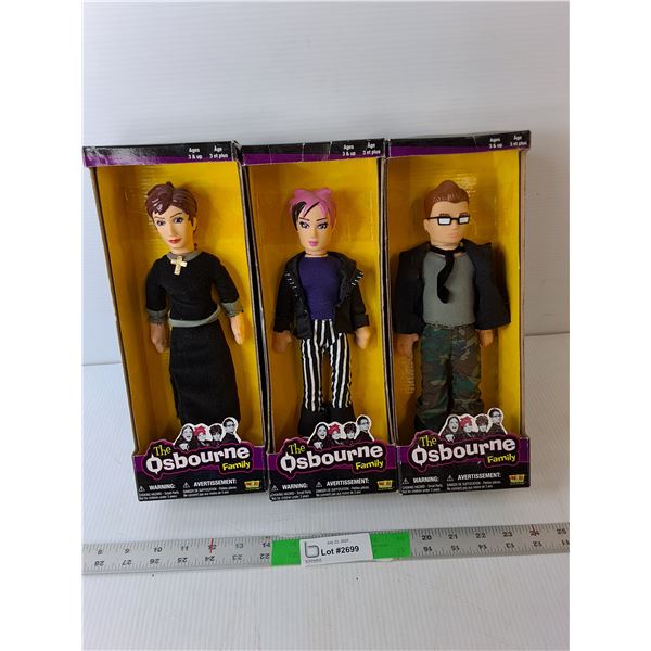 (3) Osbourne Dolls, Appear NIB