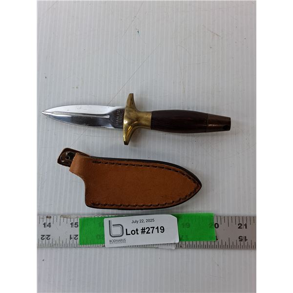 Stainless Steel Dagger with Sheath 7" Long