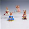 Image 1 : 4pc Royal Doulton Bunnykins Figurine Collection DB2 DB7 DB9 DB10