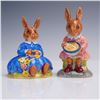 Image 3 : 4pc Royal Doulton Bunnykins Figurine Collection DB2 DB7 DB9 DB10