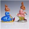 Image 4 : 4pc Royal Doulton Bunnykins Figurine Collection DB2 DB7 DB9 DB10