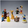 Image 1 : 8pc Walt Disney Ceramic Figurines and Music Box