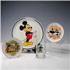 Image 1 : 4pc Walt Disney Plates, Tray and Mug Featuring Mickey and Minnie