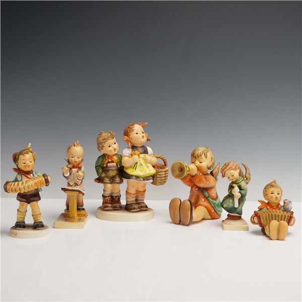 6pc Goebel Hummel Porcelain Figurines