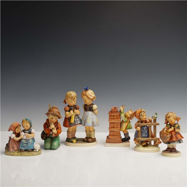 6pc Goebel Hummel Porcelain Figurines