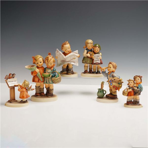 6pc Hummel Goebel Figurines Featuring Going to Grandma's and The Artist