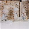 Image 2 : 14pc Precious Moments Porcelain Figurines with Boxes