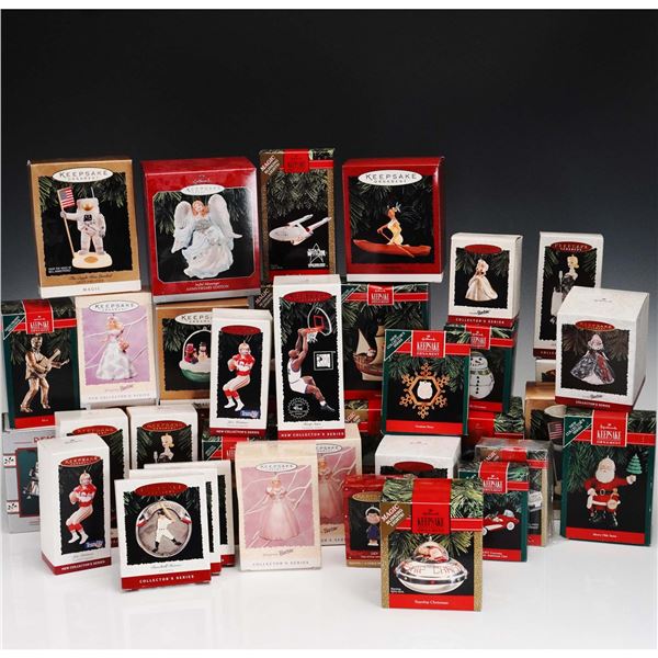 40pc Hallmark Keepsake Christmas Ornaments Assortment